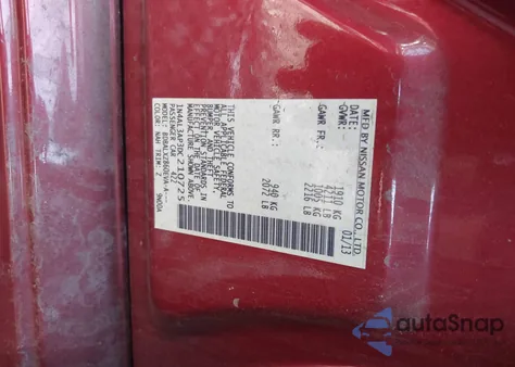 2013 Nissan Altima 2.5 Sl z USA, uszkodzony, nr VIN 1N4AL3AP3DC210725